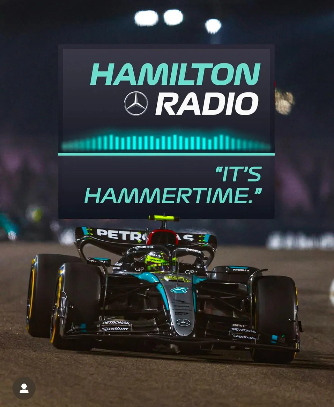 梅赛德斯碾压威廉姆斯，汉密尔顿刷新纪录